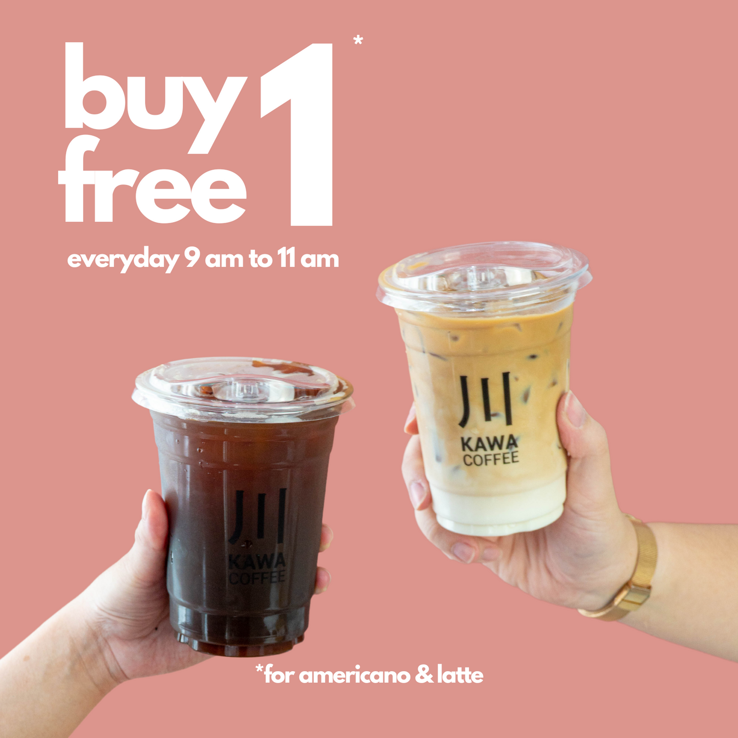 Buy 1 FREE 1 - Kawa Membership