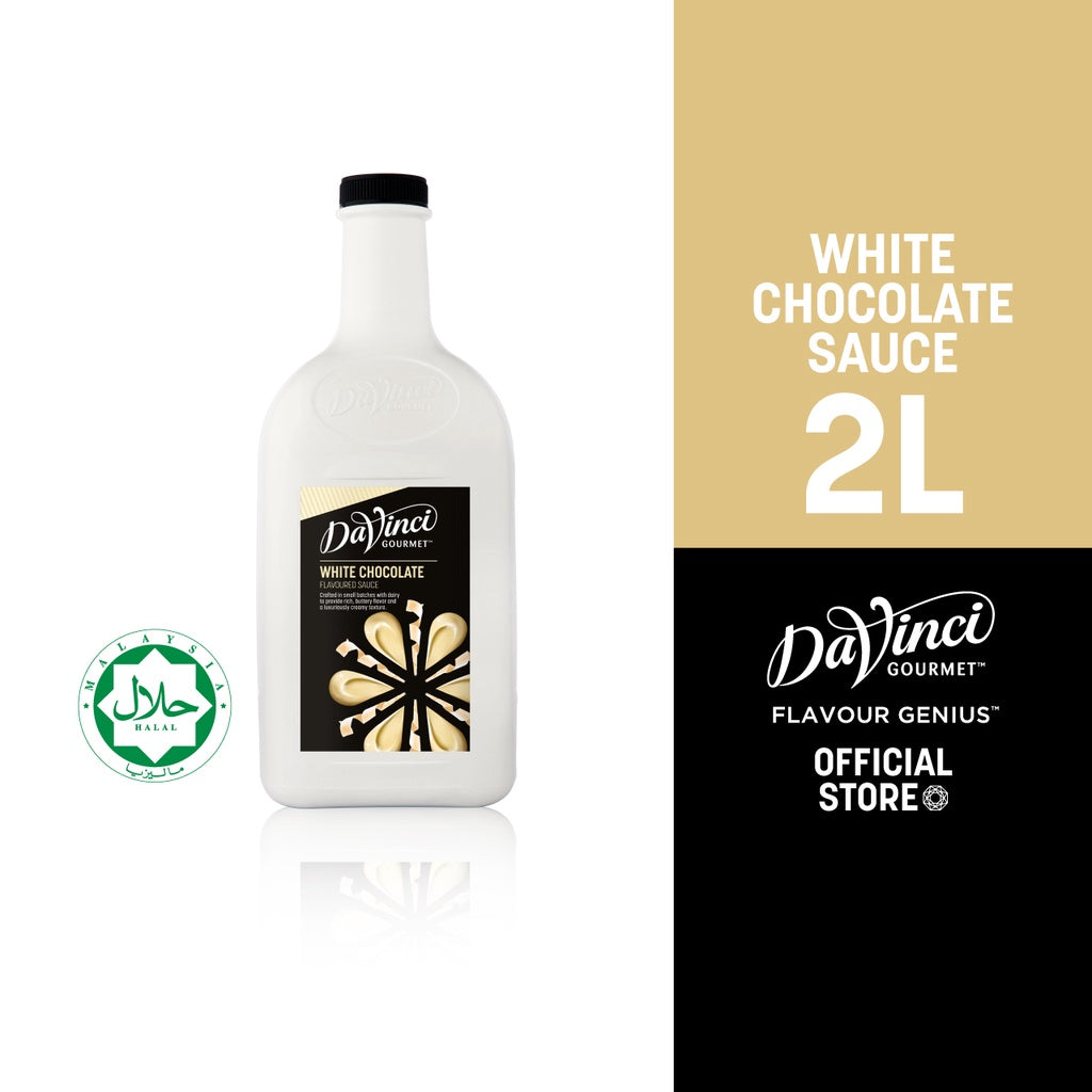 DaVinci Gourmet White Chocolate Sauce (2L)