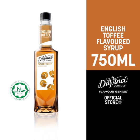 DaVinci Gourmet English Toffee Syrup (750ml)