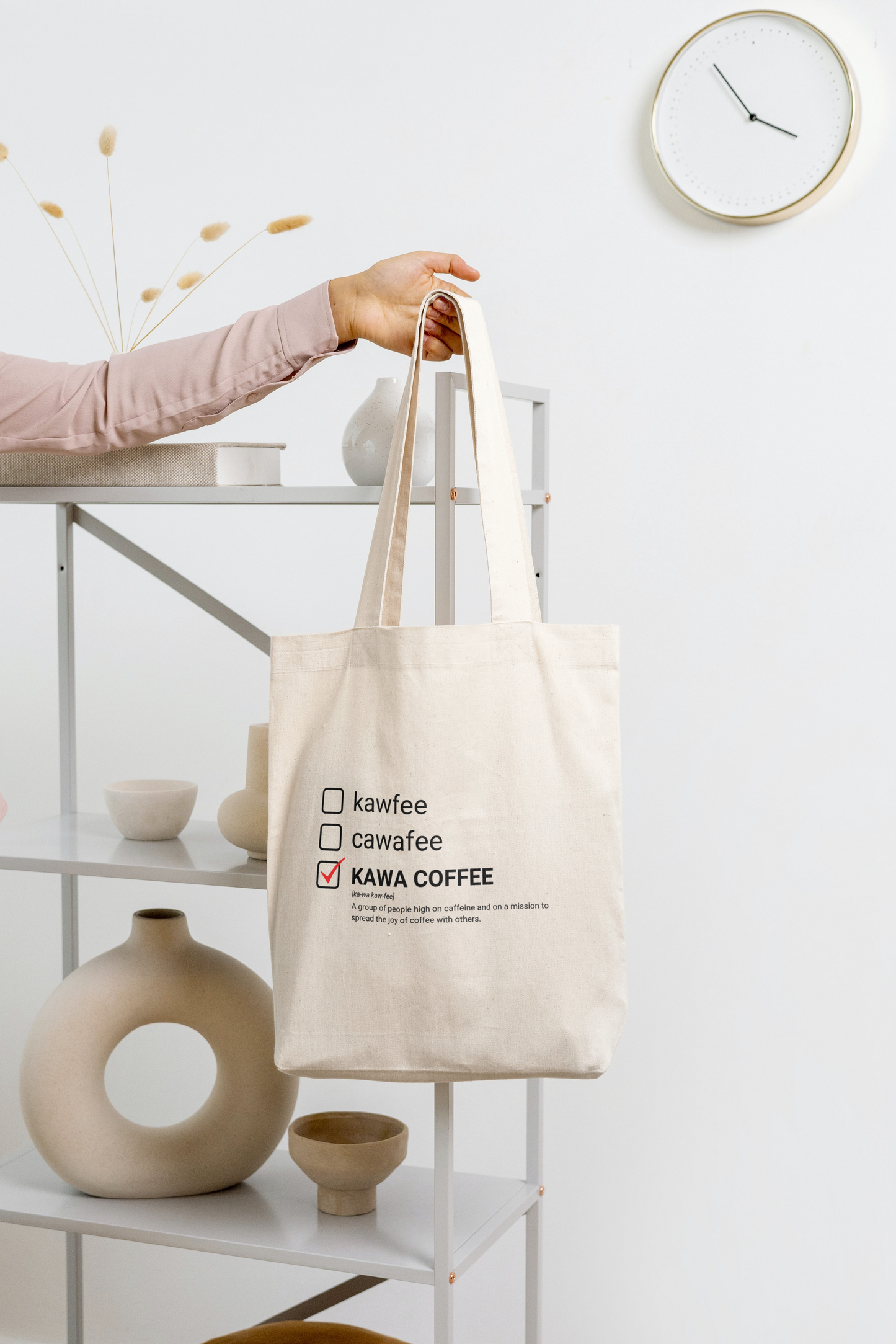 Limited Edition Kawa Coffee Tote Bag
