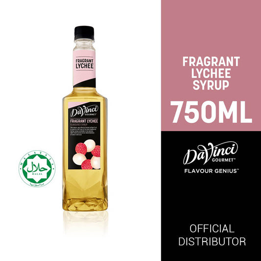 DaVinci Gourmet Fragrant Lychee Syrup (750ml)