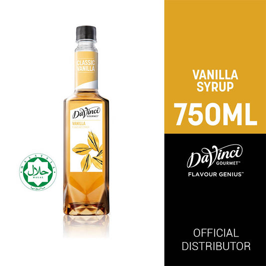 DaVinci Gourmet Vanilla Syrup (750ml)