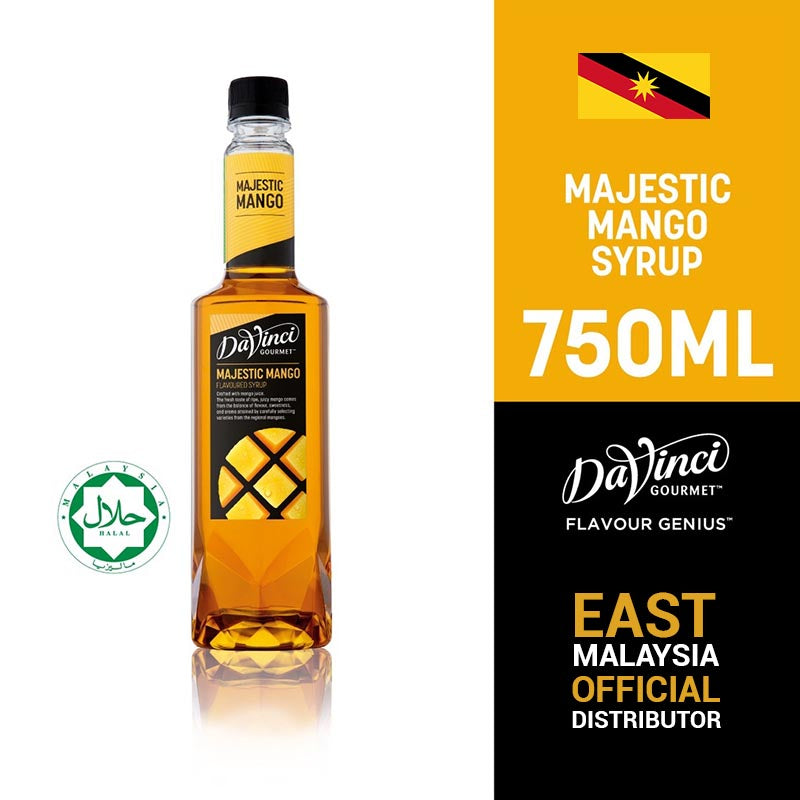 DaVinci Gourmet Majestic Mango Syrup (750ml)