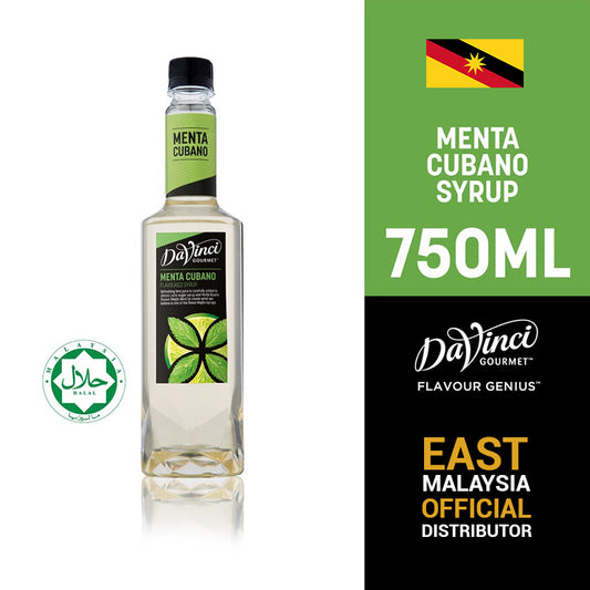 DaVinci Gourmet Menta Cubano Syrup (750ml)