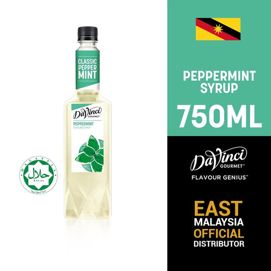 DaVinci Gourmet Peppermint Syrup (750ml)