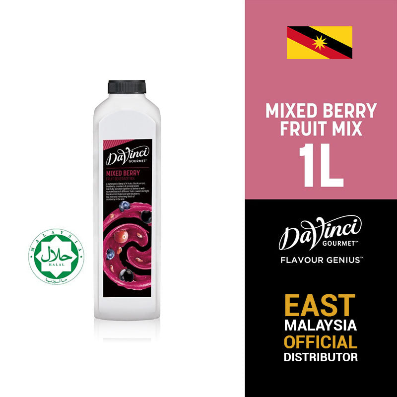 DaVinci Gourmet Mixed Berries Fruit Mix (1L)