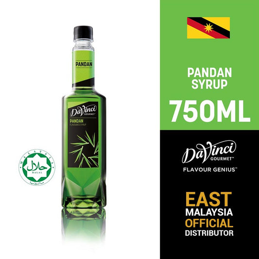 DaVinci Gourmet Pandan Syrup (750ml)