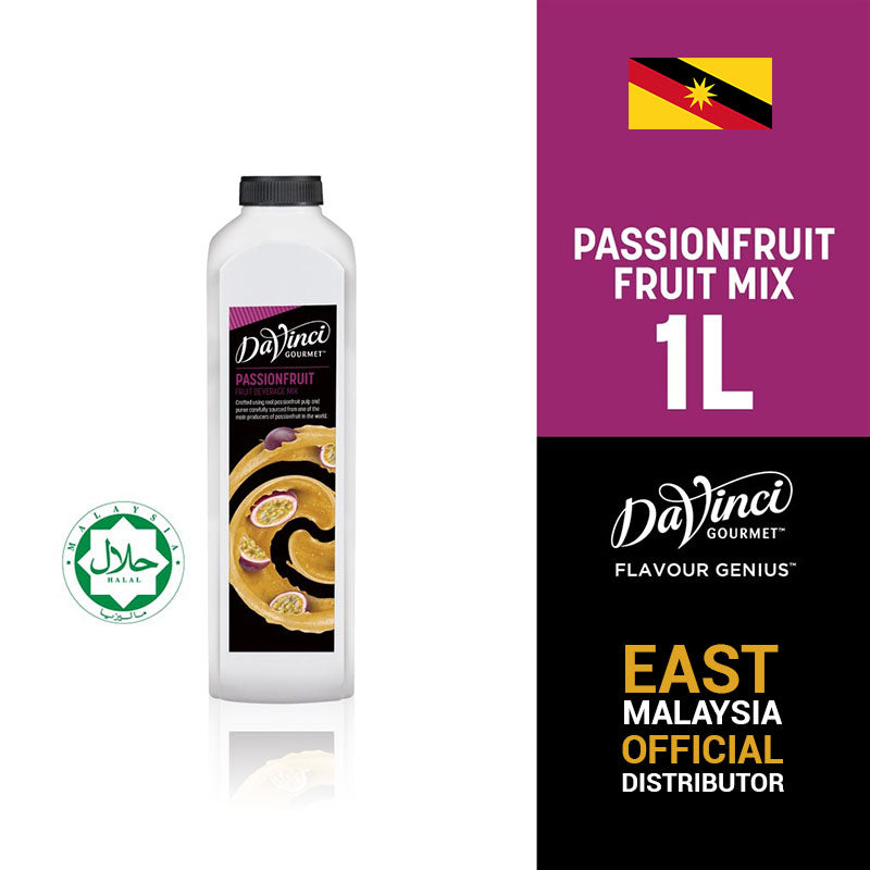 DaVinci Gourmet Passionfruit Fruit Mix (1L)